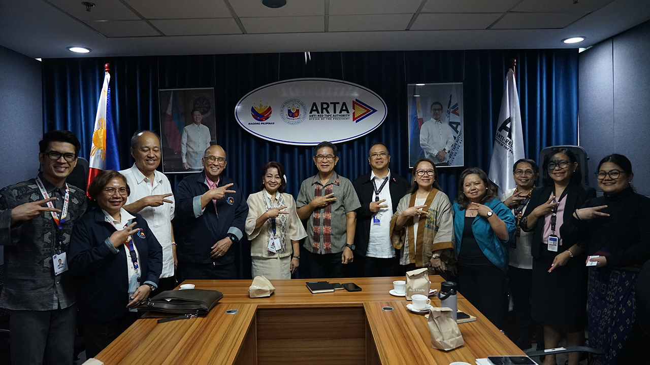 MAY 5 MEETING WITH ARTA, DTI, AND PQAF PHOTO 1
